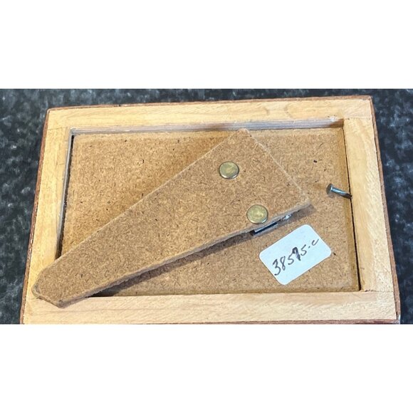 Vtg Handmade Painting 4 People One Playing An Oud Micro Mosaic Indo Persian Art - Picture 9 of 10